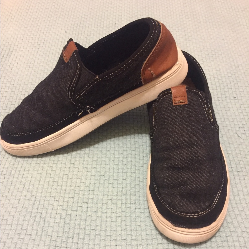 Boys Steve Madden Denim Slip On Sneaker